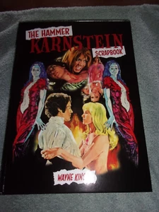 THE HAMMER KARNSTEIN SCRAPBOOK-AUTOGRAPHED BY WAYNE KINSEY-HARD COVER-NEW-RARE - Picture 1 of 4