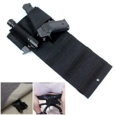 Pistol Holder Car Seat Concealed Gun Holster Pistol Holster Wall Mount Under Bed - Image 1 of 4