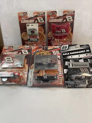 Lote Of 5 Dale Jr 2007/2008Winners Circle & 2018 Authentics Nationwide #88  1/64 - Image 1 of 4