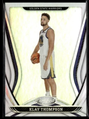 2020-21 Certified #73 Klay Thompson  BK01R03E - Image 1 of 2