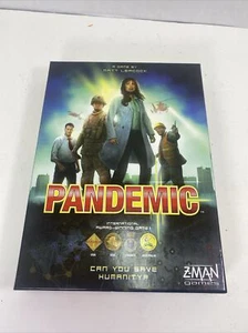 Pandemic Cooperative Board Game 100% Complete Z-Man International Award Winner - Picture 1 of 4