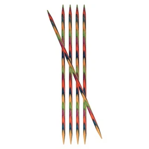 KnitPro 5Pcs Symfonie Wood Double Pointed Sock Knitting Pins Needle All Sizes - Picture 1 of 4