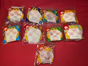 1996 McDonalds Aladdin King of Thieves Set of 8 Toys plus U3 Sealed Happy Meal - Picture 1 of 2