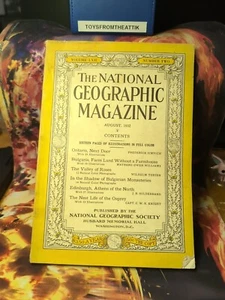 National Geographic Magazine ONTARIO (Aug.1932) Vol.LXVII #2 G Condition, Rare  - Imagen 1 de 4