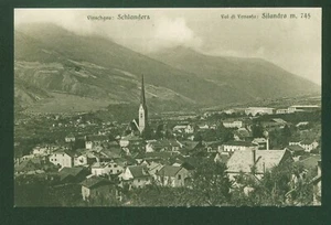 SILANDRO (BZ) VAL VENOSTA IL PAESE CON LE MONTAGNE SCHLANDERS (V.020) - Imagen 1 de 1