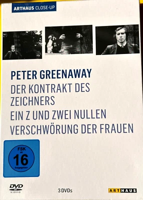 Peter Greenaway - Arthaus Close-Up - and the Like. Contract ( - 3 DVD New Boxed - Image 1 of 2