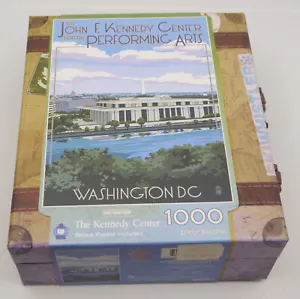 LANTERN PRESS PUZZLE 1000 PEZZI, IL CENTRO KENNEDY, CON CUSTODIA, COMPLETO - Foto 1 di 5