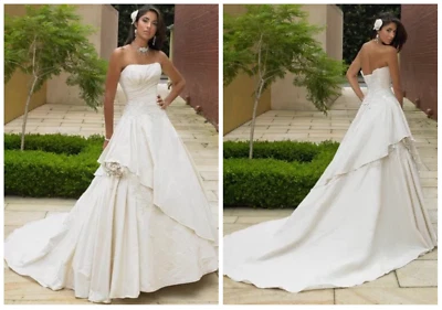 Maggie Sottero Designer Wedding Dress. Symphony Royal preowned size 2-4 - Image 1 of 4