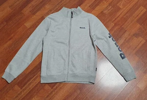 Bench Sweatjacke mit Druck Grau Gr. L Herren Neu mit Etikett 70% Baumwolle - Bild 1 von 11