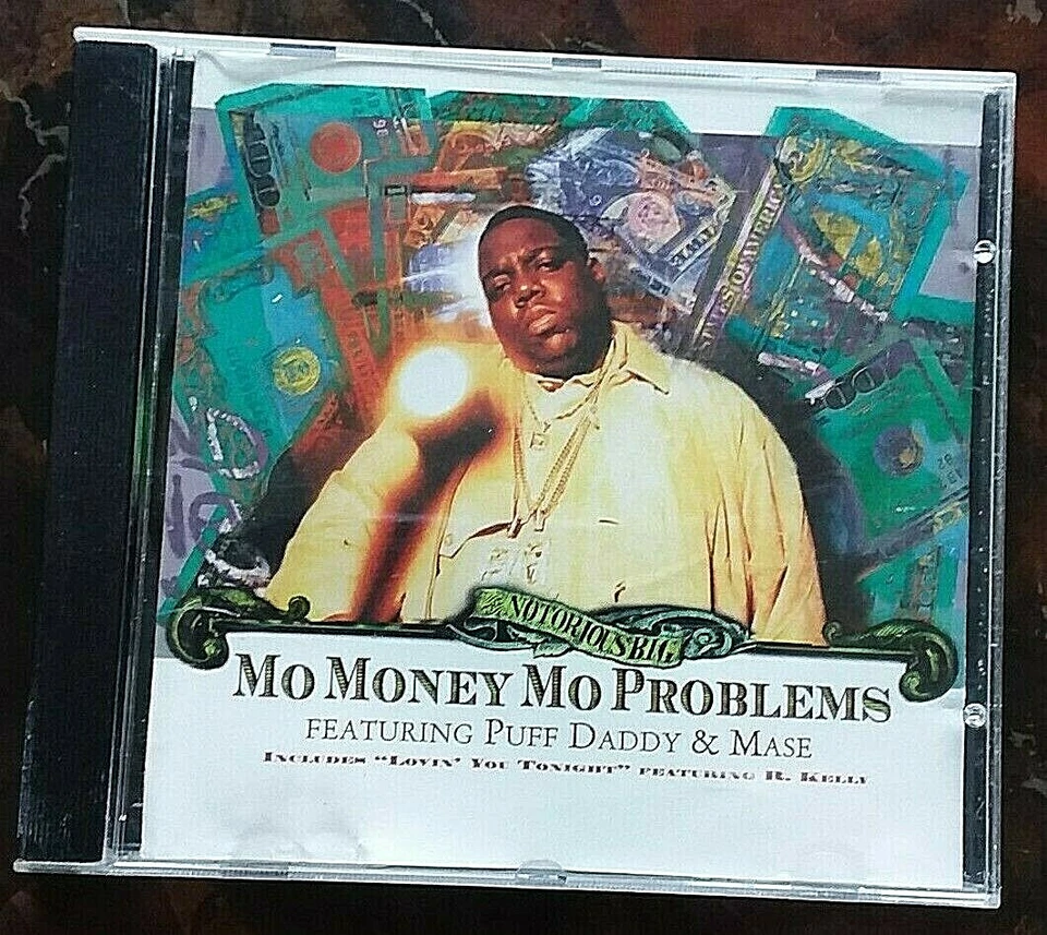 NOTORIOUS B.I.G. Mo Money, Mo Problems 1997 BAD BOY CD 78612-79109 w/Puff Daddy - Image 1 of 1
