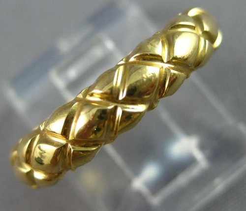 TIFFANY & CO. ANELLO ESTATE ORO GIALLO 18KT 3D TIFFANY & CO CRISS CROCE ANNIVERSARIO