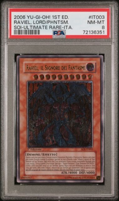 Yu Gi Oh Ita 1ed Rare Segreta Ra01-it057 Richiamato From Grave