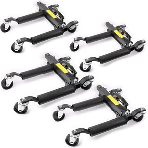 Pro Vehicle Positioning Jacks Hydraulic Car Wheel Dollies Kit Go Jack 680kg 4pcs - Picture 1 of 17