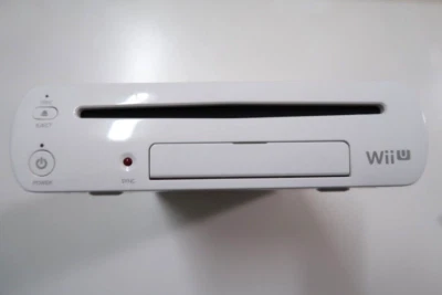 Nintendo WiiU console only　White 32GB　WUP-101(01)　Japanese　tested［C-28］ - Image 1 of 4