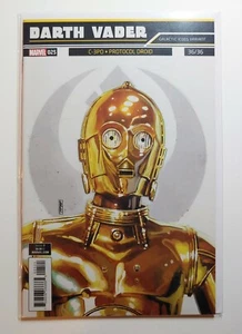 Star Wars Darth Vader #25 C-3PO Galactic Icon Variant - Picture 1 of 6