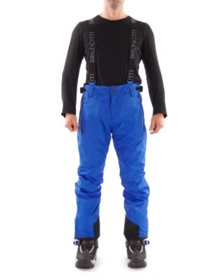 Brunotti Skihose Snowboardhose Damiro Canvas blau Träger isolierend