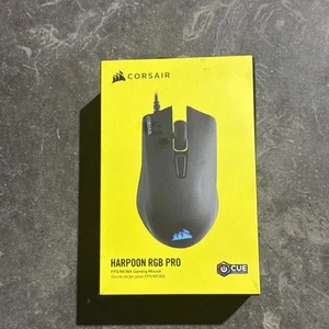 NEW Corsair Harpoon RGB PRO NEW (CH-9301111-NA) Wired Gaming Mouse 12000 DPI - Afbeelding 1 van 2