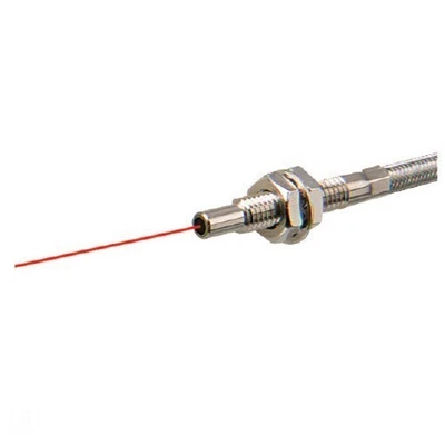 Optex NF-DH07 M4 Diffuse Coaxial R25 Hi-Temp 1m Fiber  MFGD - Image 1 of 4