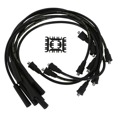 ACCEL 5047K Custom Super Stock Spark Plug Wire Set 8mm Black - Image 1 of 4