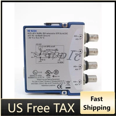 US Free TAX NEW NI NI-9234 NI9234 C Series Sound / Vibration. - Image 1 of 4