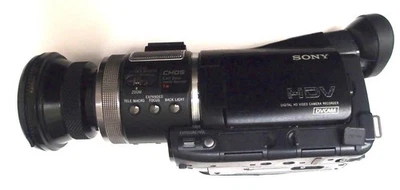 Sony HVR-A1J Professional HDV 1080i Camcorder Video Camera Tested w/Charger,Case - Image 1 of 4