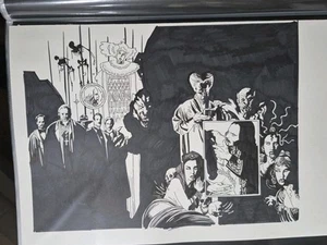 Gregory Woronchak Cover Art Dracula Homage Recreation Of Classic Mike Mignola - Picture 1 of 1