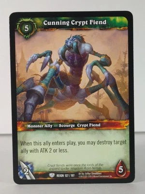 Cunning Crypt Fiend - Reign of Fire - 127/197 - Common - B - Image 1 of 4