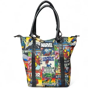 RARE MARVEL Licensed Tote Bag Purse | Damages & Missing Shoulder/Crossbody Strap - Picture 1 of 24