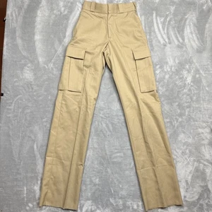 NEW Flying Cross Khaki Cargo Pants 24-Reg Military Uniform Unhemmed - Picture 1 of 8