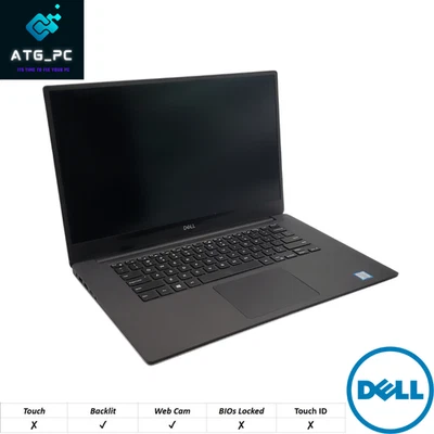 Dell Precision 5530 Laptop Intel Core i7-8th Gen 2.6GHz 8GB RAM 256GB SSD W11P - Image 1 of 4
