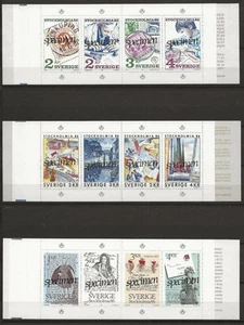 Sweden - 9 Nice Booklets - Specimen - Mint Never Hinged - 3 Scans - Picture 1 of 3