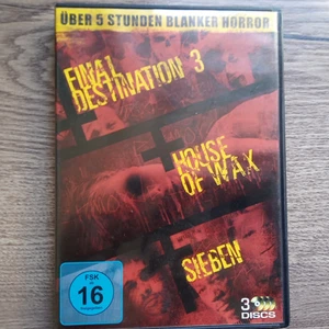 Final Destination 3, House Of Wax, Sieben (3Filme-DVDs) - Imagen 1 de 2