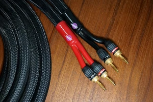 Paar Monster Z Serie Lautsprecherkabel 10 Fuß/0,7 Durchmesser - Bild 1 von 7