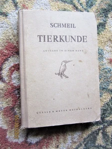 Zoology - HB Book - German text 1956 Schmiel Illustrated tierkunde - Picture 1 of 3