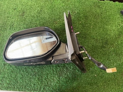 Scion XB Left Driver Power Door Mirror 2004 2005 2006 Used OEM Black Nice - Image 1 of 4