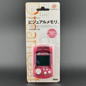 Sega Dreamcast Passion Pink VMU Visual Memory Unit + Box HKT-7000 JP | US SELLER