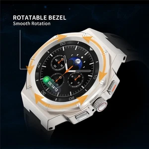 Für Samsung Galaxy Watch 8 Luxury AP MOD Kit Case Band Strap Cover 46mm 44mm - Bild 1 von 44