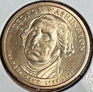 Dólar presidencial George Washington 2007 D posición B sin circular - Imagen 1 de 4