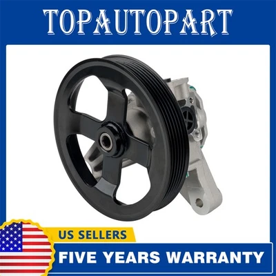 Power Steering Pump W/ Pulley for 2005 2006 -2008 Acura RL 21-5195 - Image 1 of 4