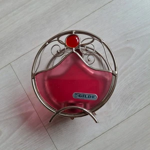 Gilde : NEU Teelichthalter etwas transparent mit Teelicht - Bild 1 von 9