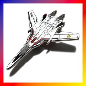 MACROSS FRONTIER VF-25 F Messiah ENAMEL PIN Lapel VALKYRIE Blind Bag ROBOTECH - Picture 1 of 5