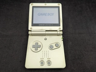 B128 Nintendo Gameboy Advance SP console Gold Japan GBA x - Image 1 of 4