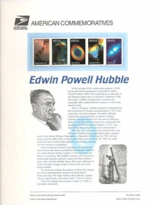 #598 33c Hubble Space Strip #3384-3388a USPS Commemorative Stamp Panel - Picture 1 of 1