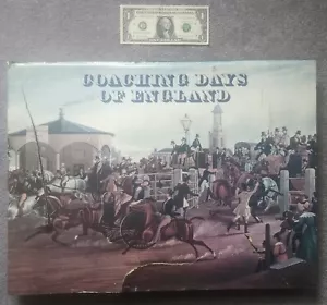 Coaching Days Of England 1966 Huge Hardcover Book Dustjacket Time Life Carriage - Picture 1 of 8