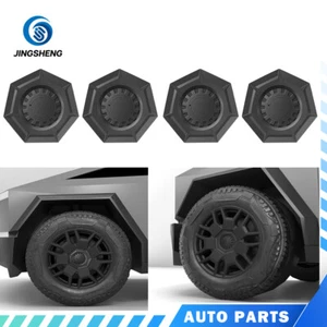 1 Set Fit for Cybertruck Wheel Center Caps 2023 2024 2025 2026 - Picture 1 of 4
