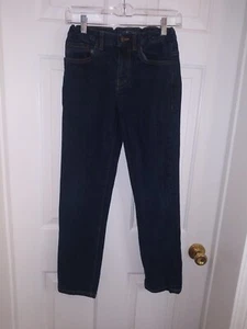 Lucky Brand. Classic Straight Jeans Boys Youth Sz 14 Med Wash Adjustable (I-4) - Picture 1 of 9