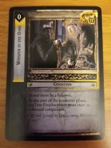 El Señor de los Anillos JCC Traición y Engaño 18C77 Susurro en la Oscuridad CCG LOTR - Imagen 1 de 1