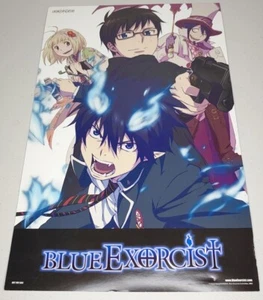 Blue Exorcist Promotional Poster Aniplex America Rin Okumura Anime - Foto 1 di 2