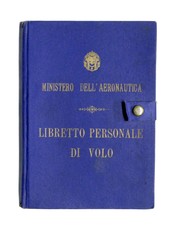 Aeronautica Militare - Libretto Personale di Volo - anni '30 - Intonso