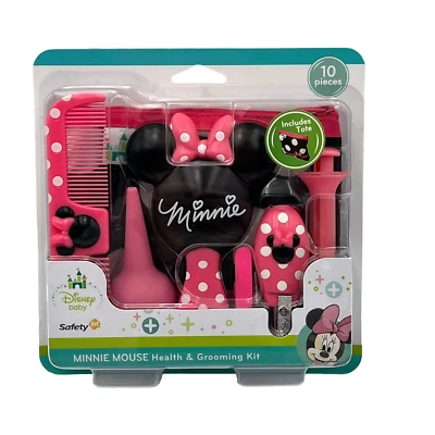 Kit de Salud y Cuidado del Bebé Disney Minnie Mouse - Conveniente Estuche de Transporte Incluido Foto 1 de 3